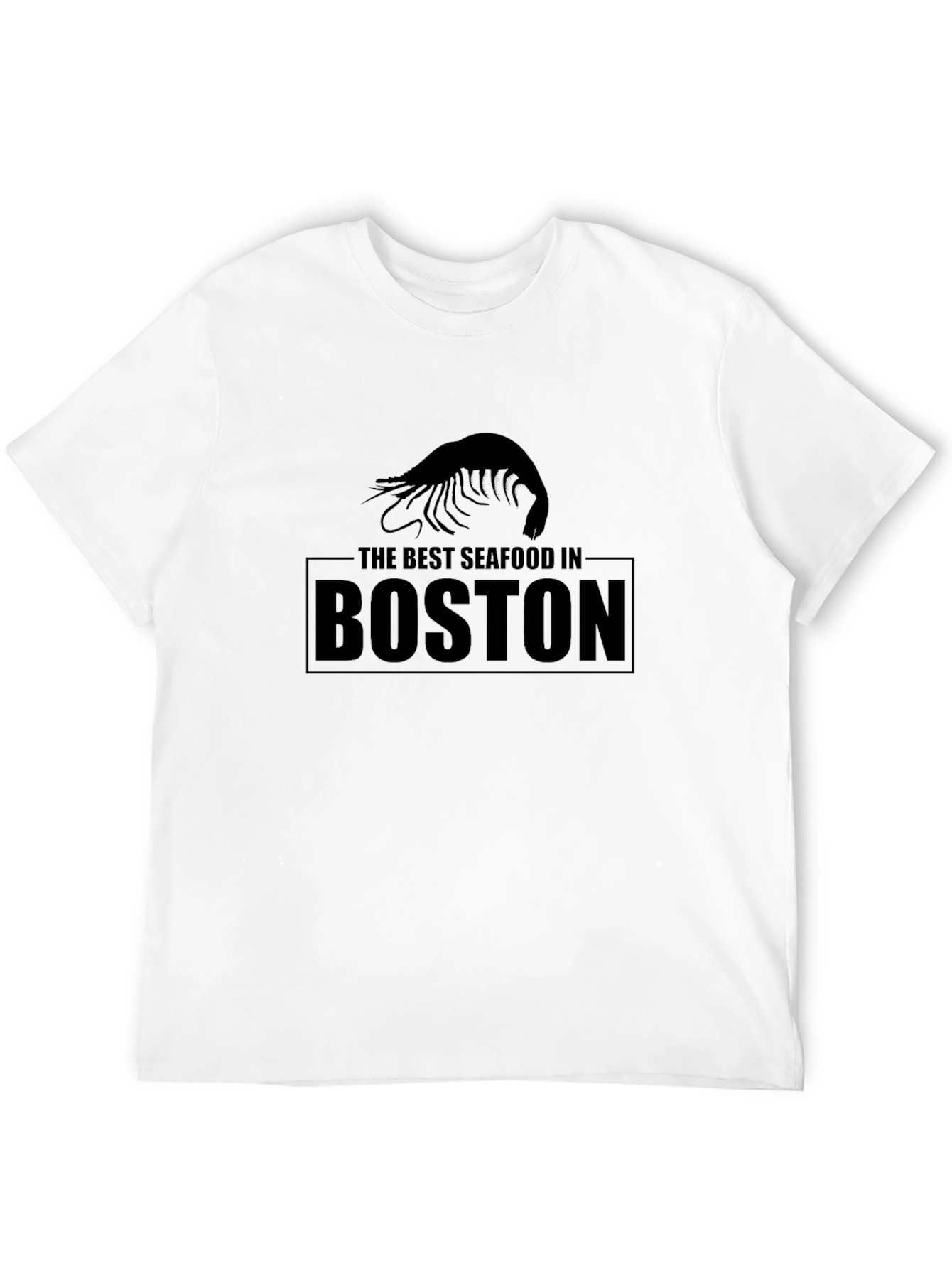 Best Seafood in Boston T-Shirt - Black