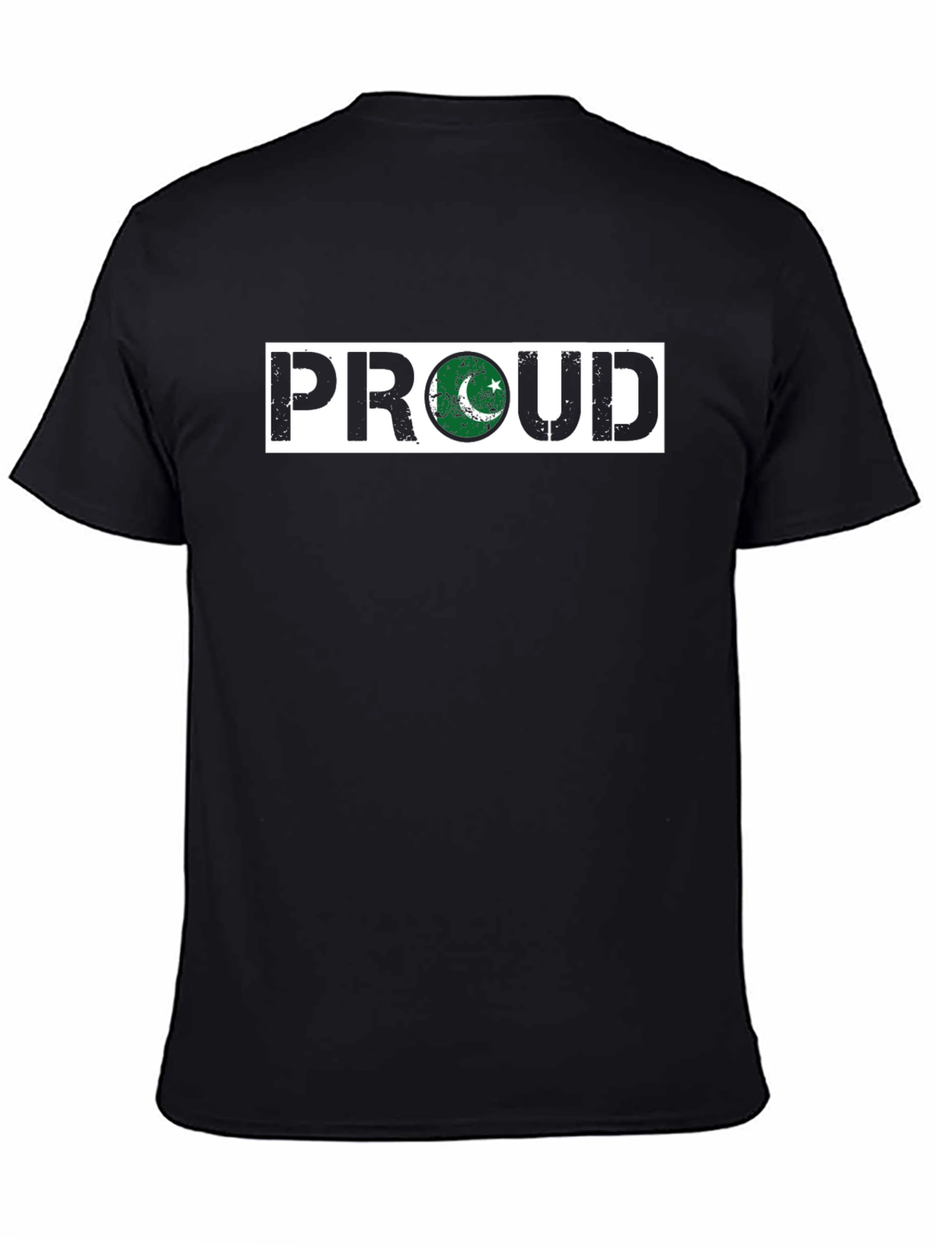 Proud Pakistan T-Shirt - Black Patriotic Tee