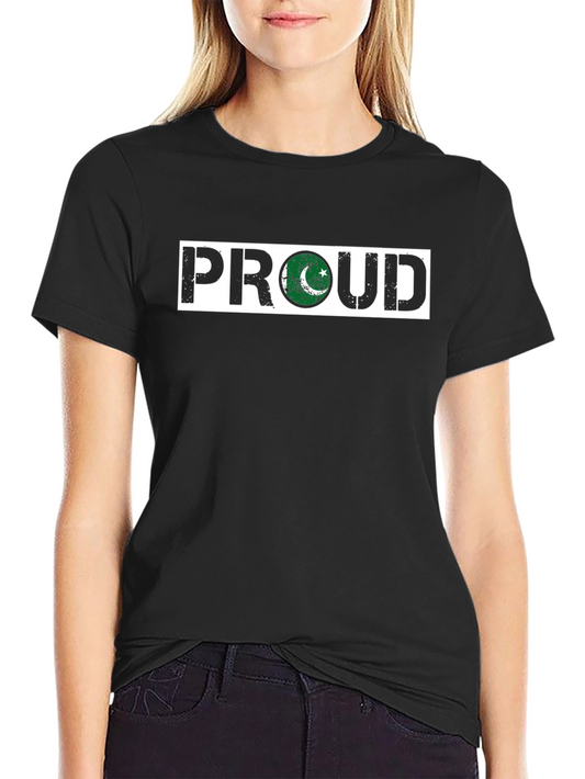 Proud Pakistan T-Shirt - Black Patriotic Tee