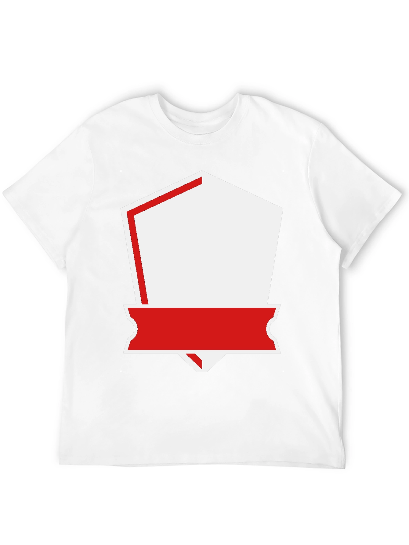 Stylish Black T-Shirt with Custom Patch