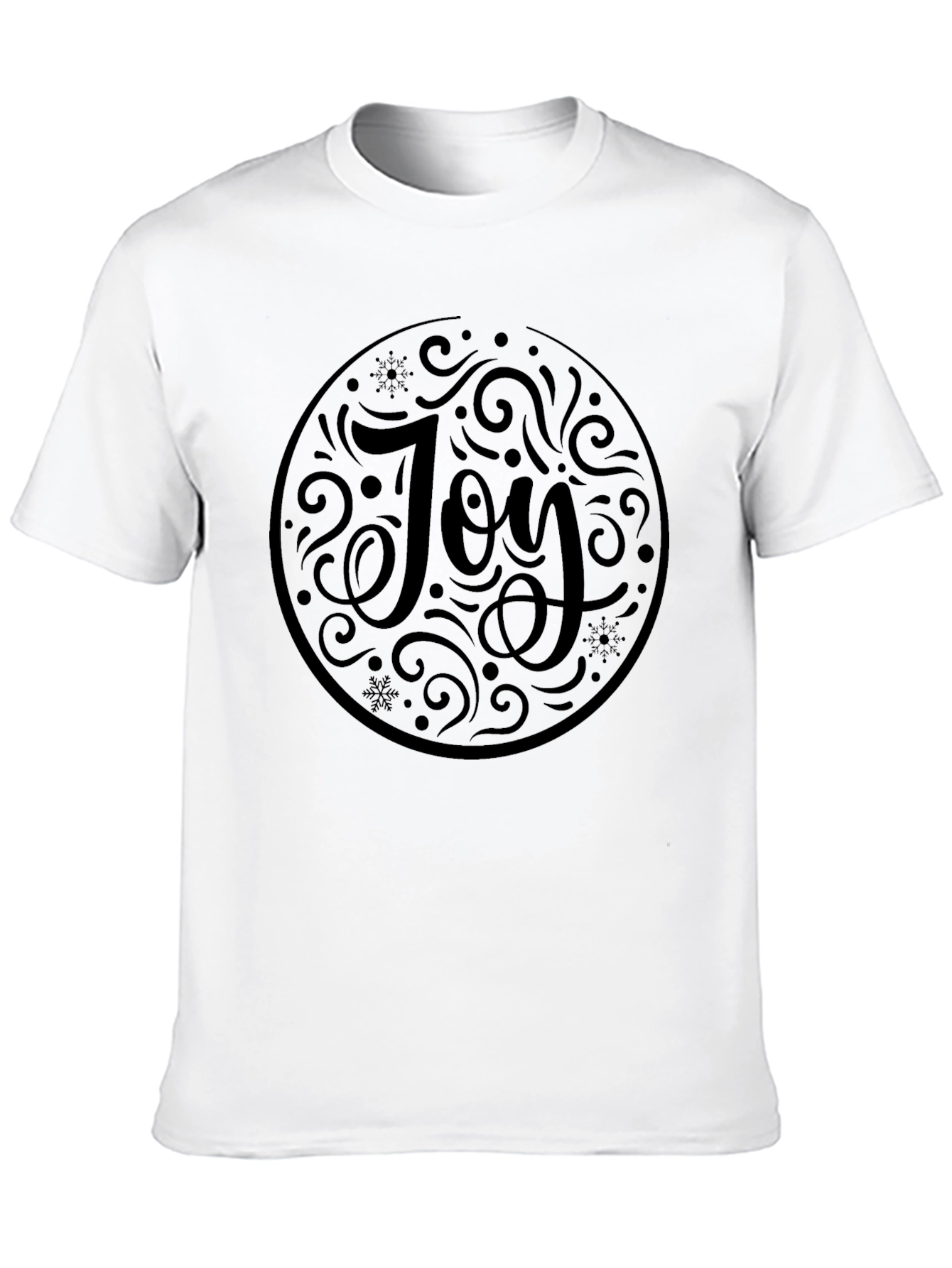 Joy Graphic Tee - Mens Black T-Shirt