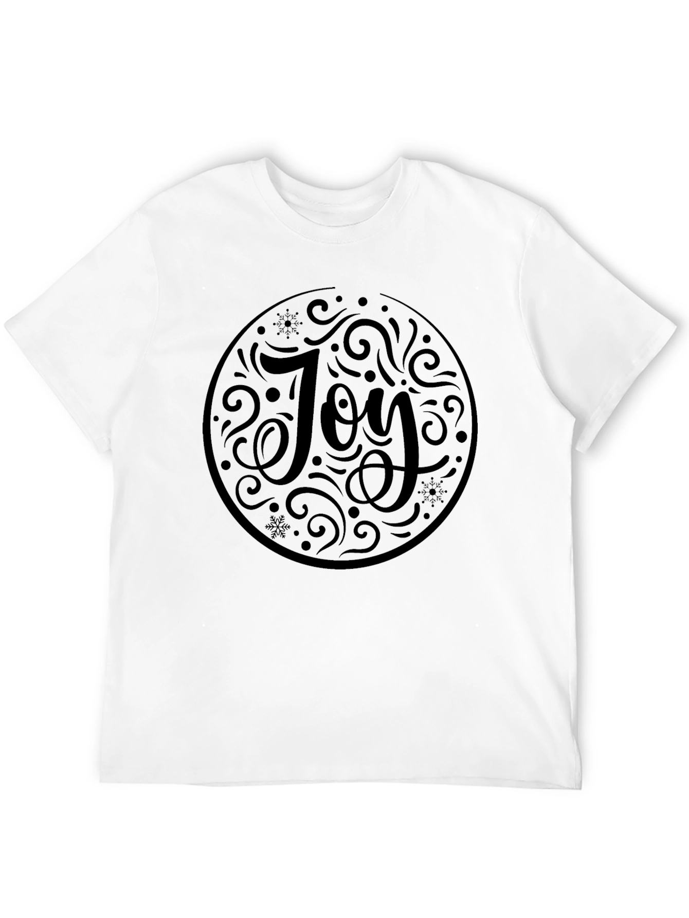 Joy Graphic Tee - Mens Black T-Shirt