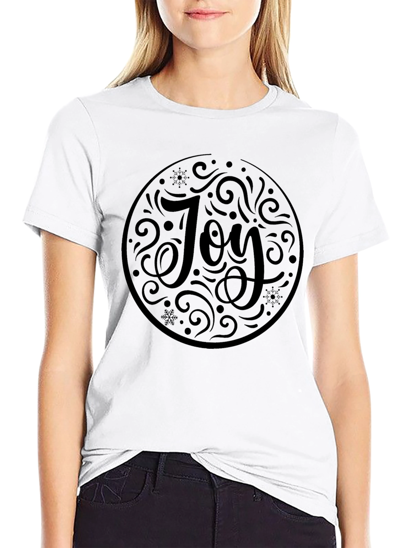 Joy Graphic Tee - Mens Black T-Shirt