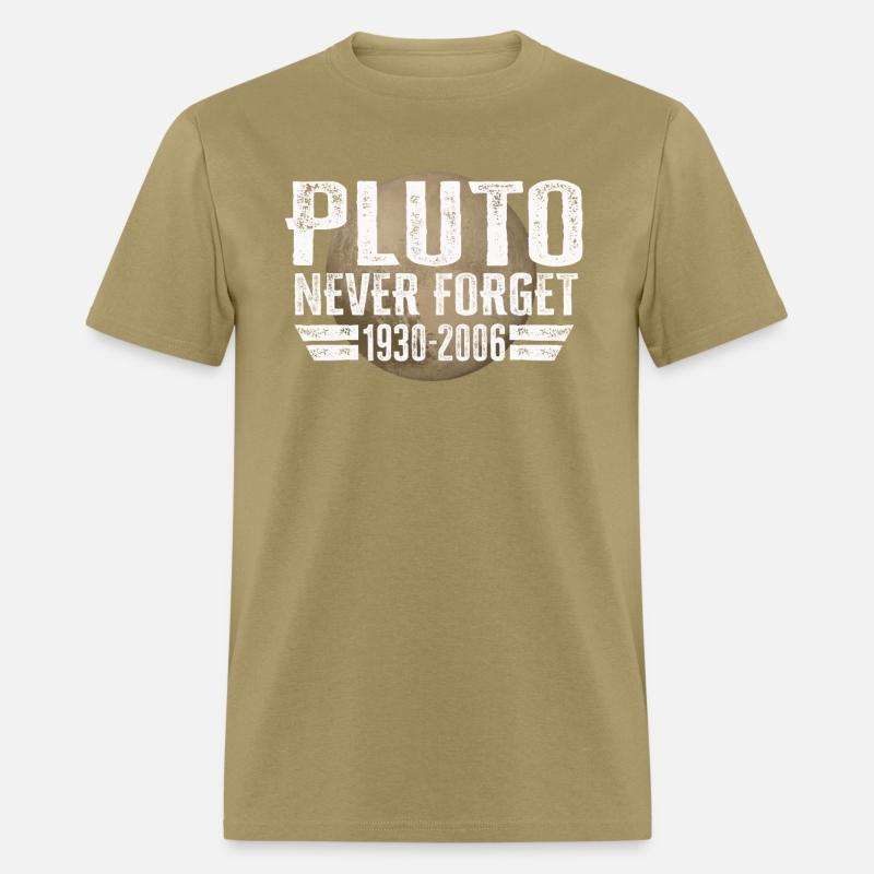 Never Forget Pluto Design Retro Style Funny Space