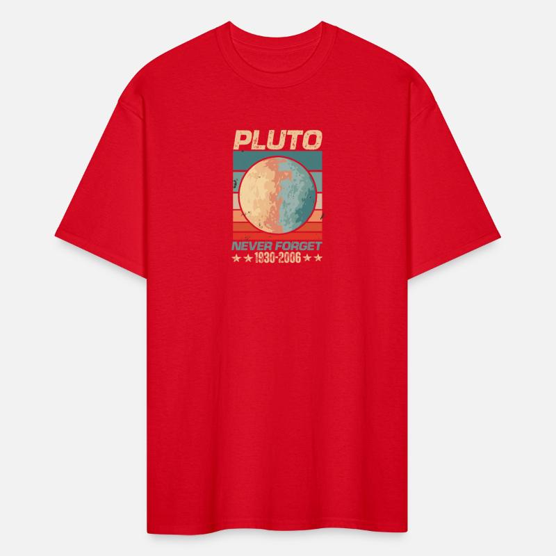 Never Forget Pluto Retro Style Funny Space