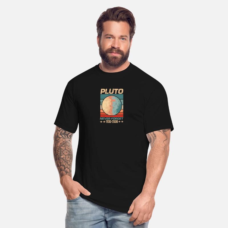 Never Forget Pluto Retro Style Funny Space