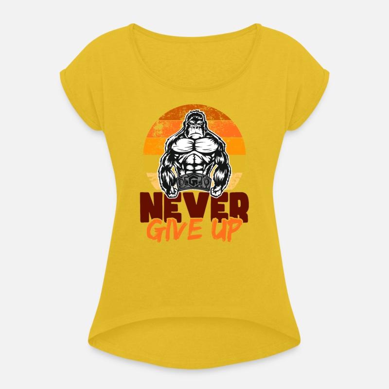 NEVER GIVE UP, GYM HERO