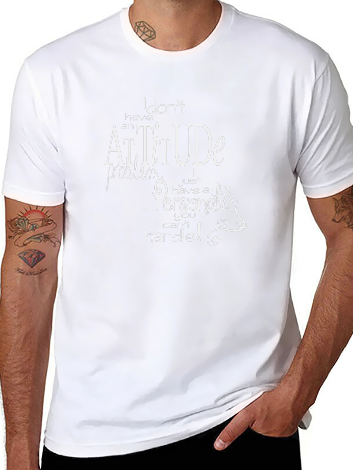 Attitude Personality Funny T-Shirt