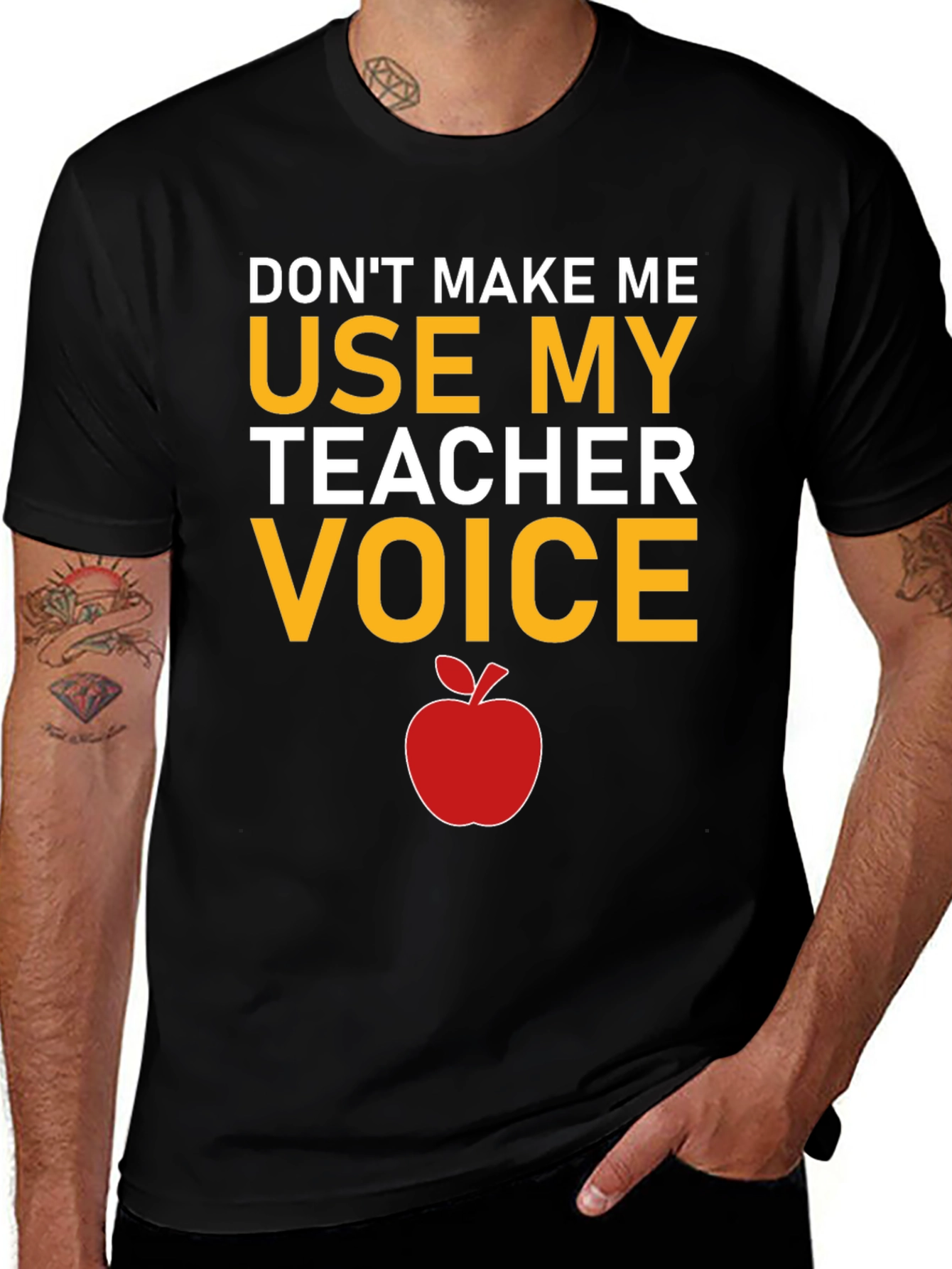 Teacher Voice T-Shirt - Funny Teacher Apparel