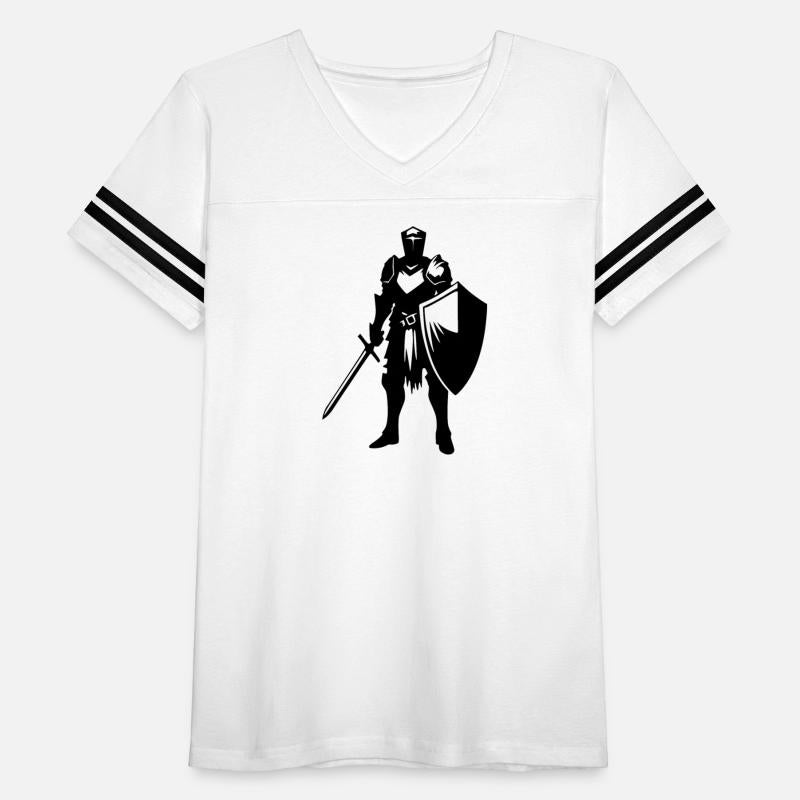 Noble Knight With Shield And Sword