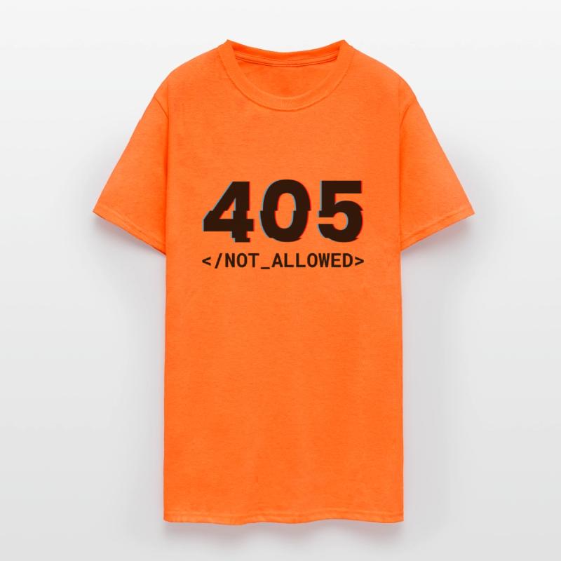 Not Allowed 405 in Black Color
