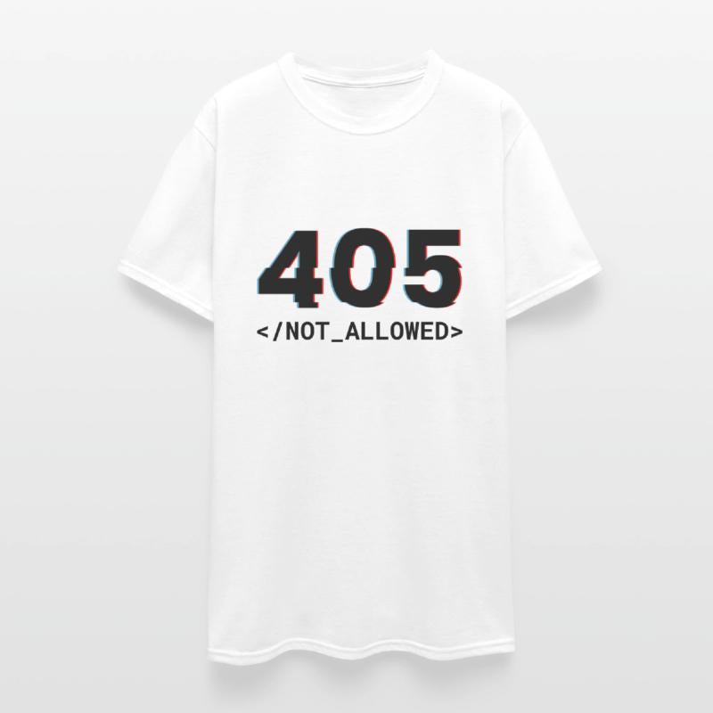 Not Allowed 405 in Black Color