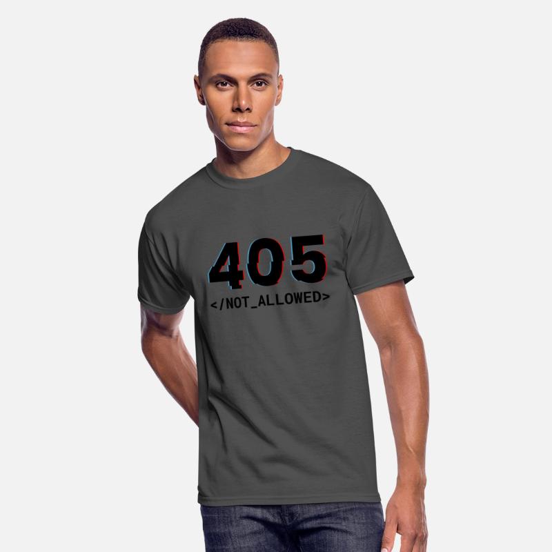 Not Allowed 405 in Black Color