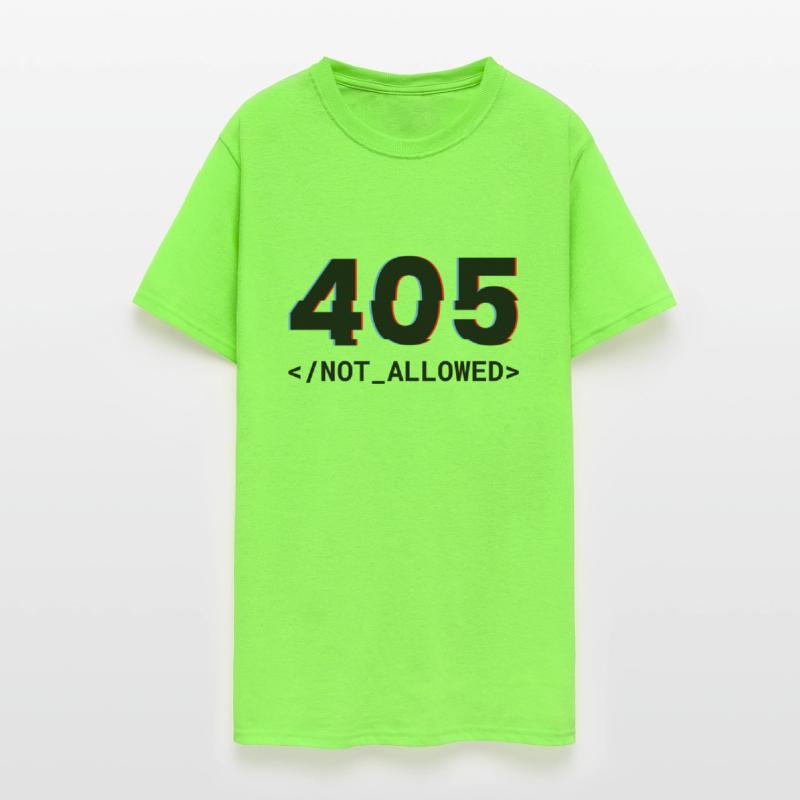 Not Allowed 405 in Black Color