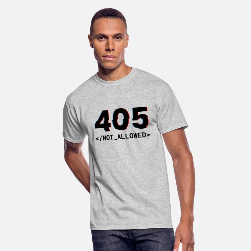 Not Allowed 405 in Black Color