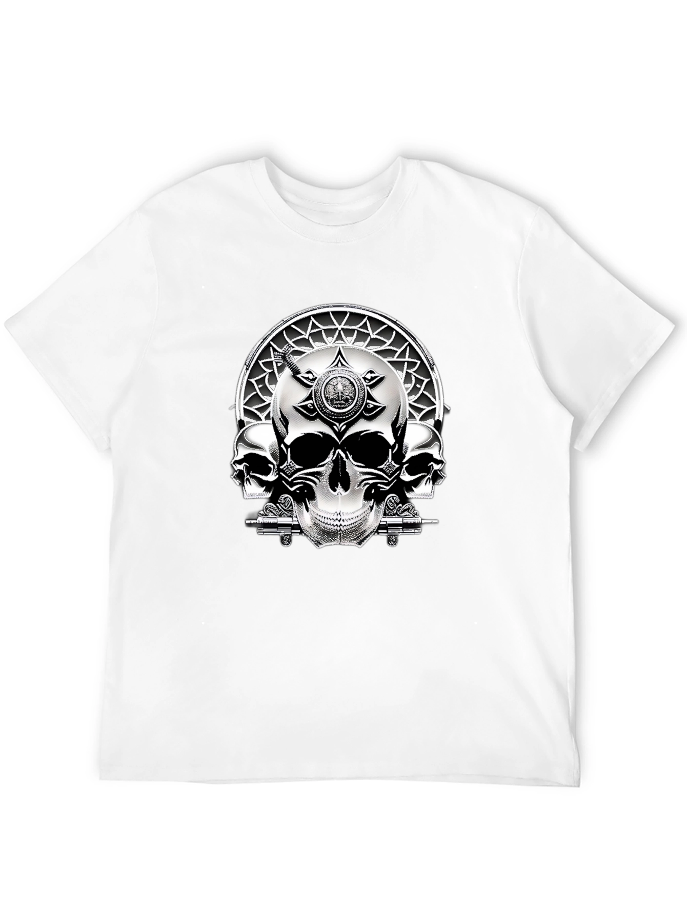 Skull Graphic Black T-Shirt