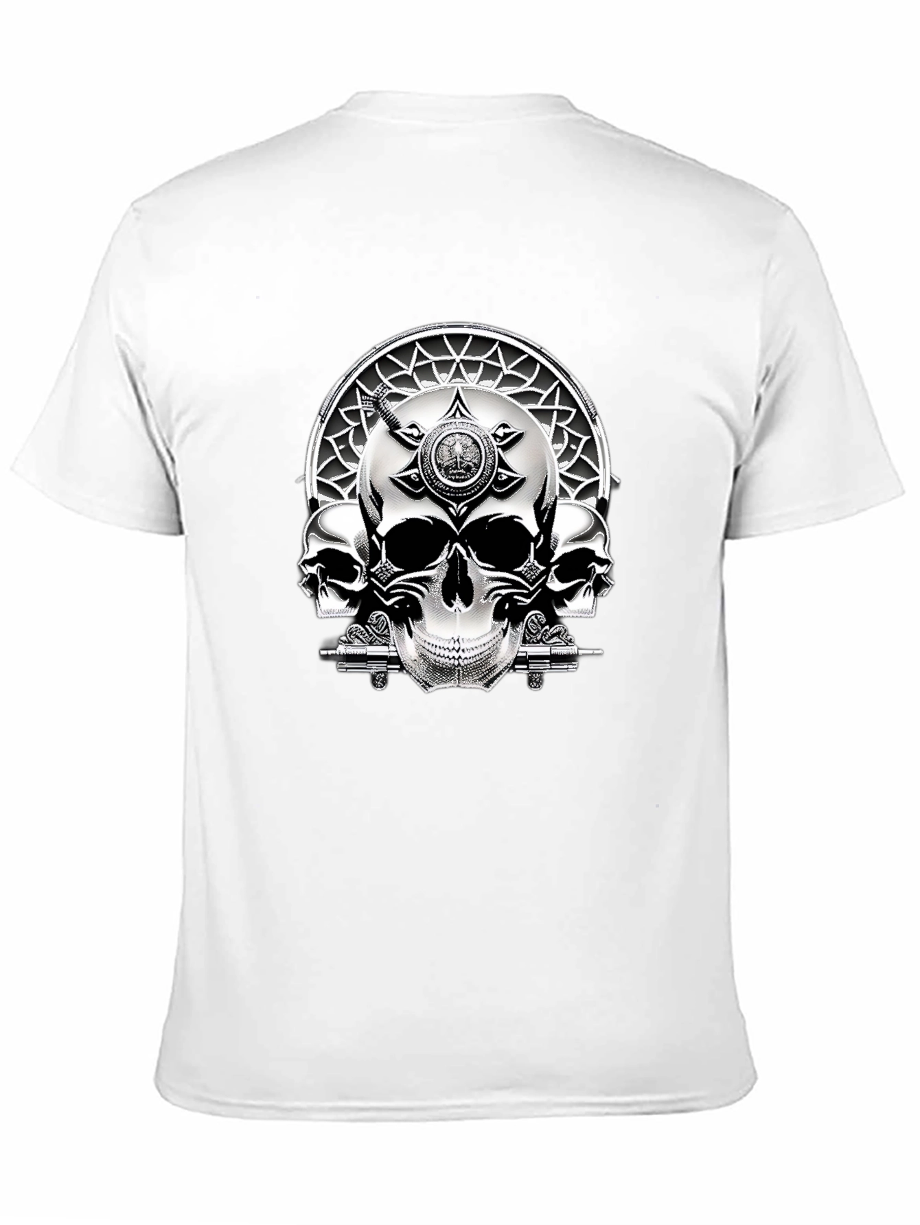 Skull Graphic Black T-Shirt