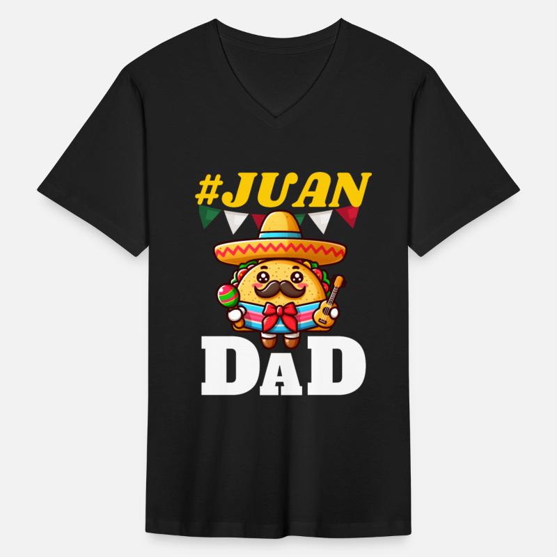 Number one dad funny father's day Mexican Juan dad