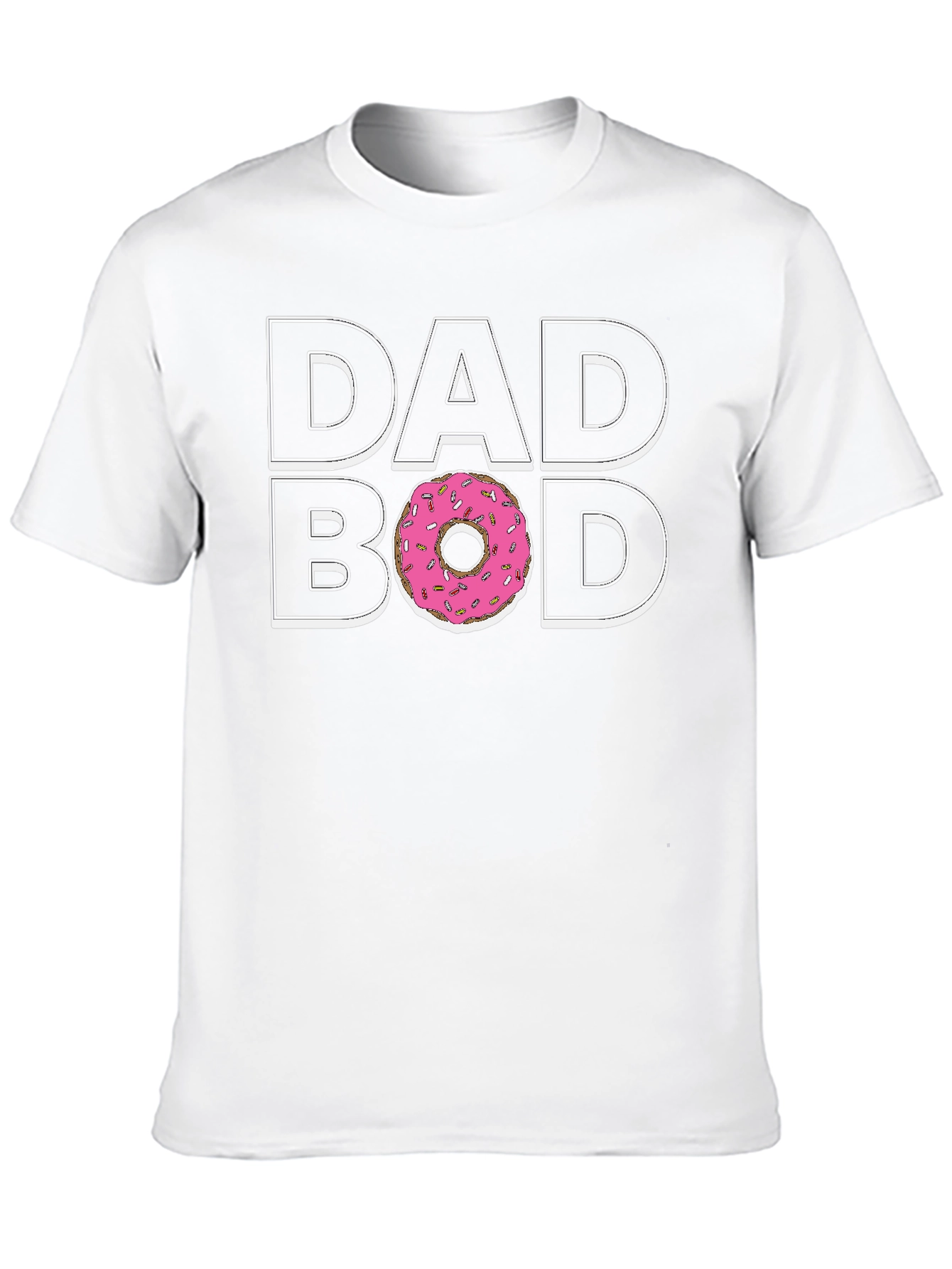 Dad Bod Donut T-Shirt - Funny Fathers Day Gift