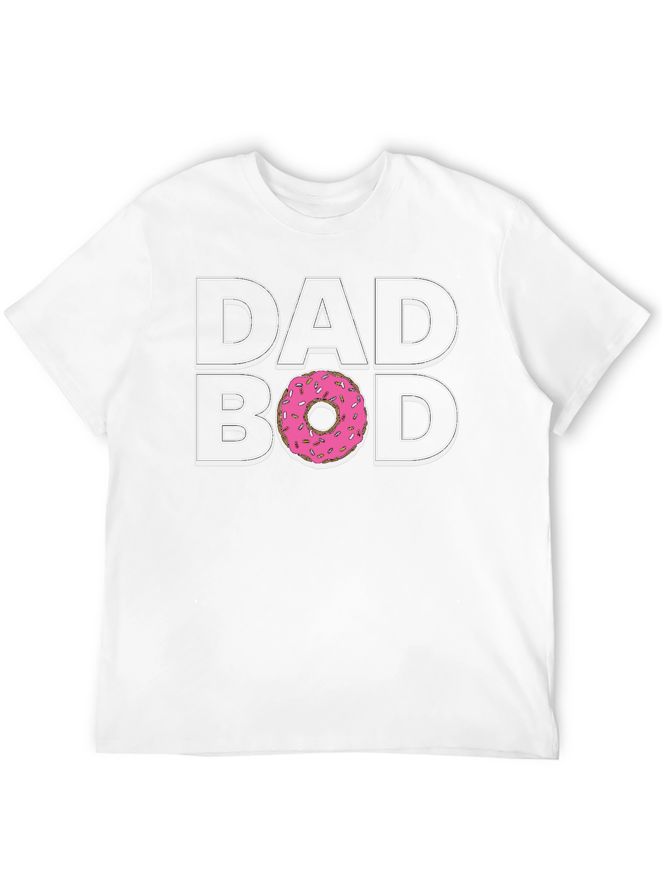 Dad Bod Donut T-Shirt - Funny Fathers Day Gift