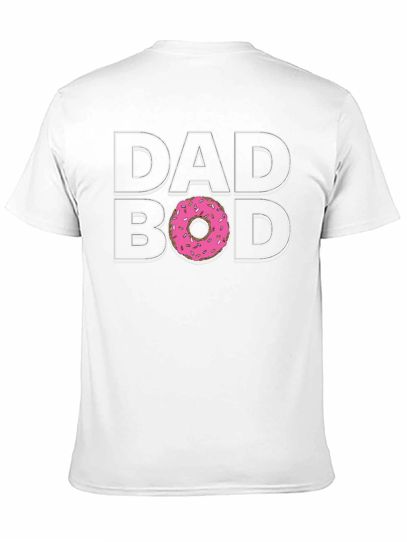 Dad Bod Donut T-Shirt - Funny Fathers Day Gift