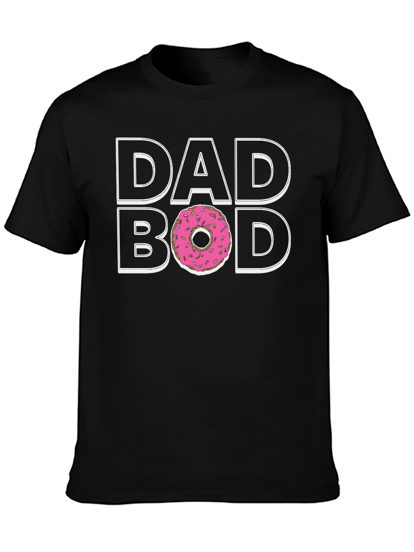 Dad Bod Donut T-Shirt - Funny Fathers Day Gift