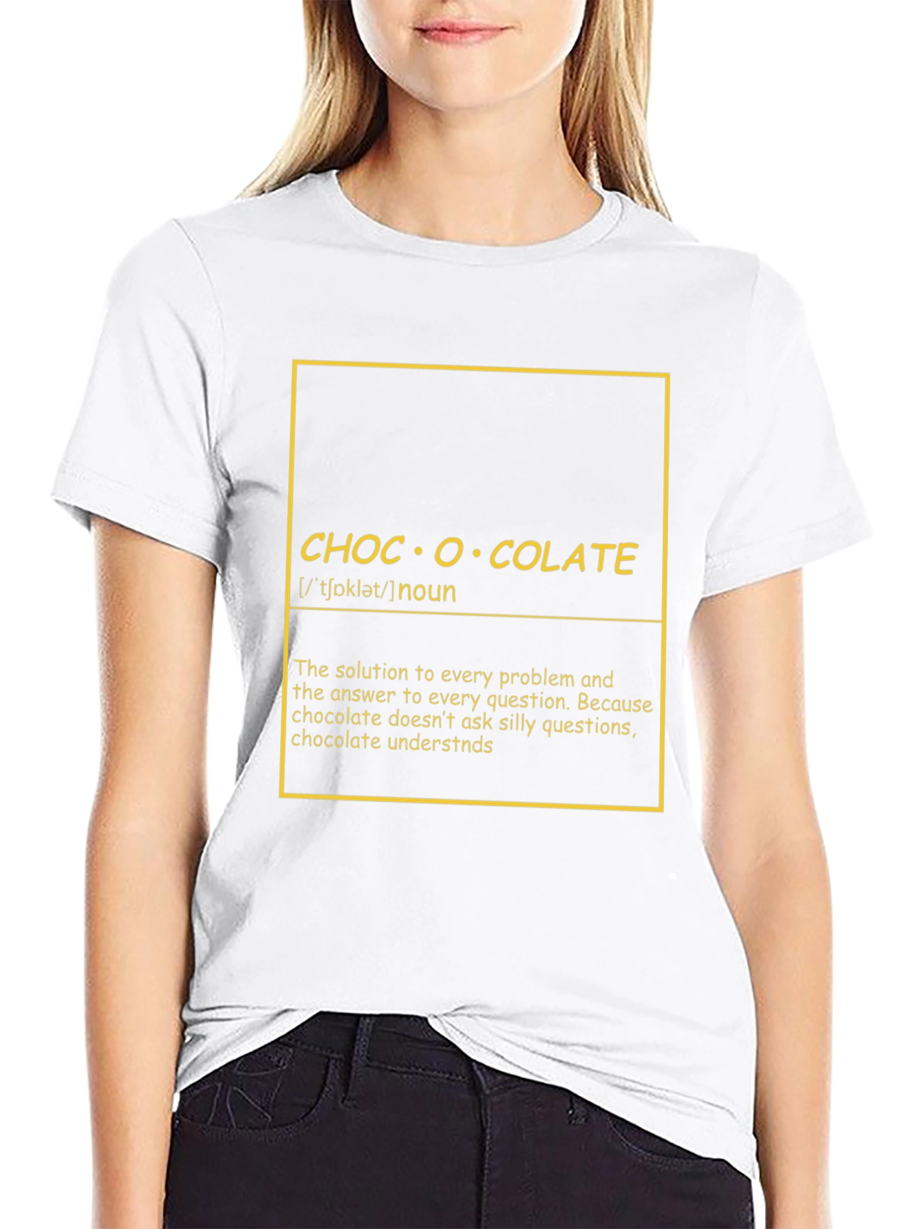 Chocolate Definition T-Shirt - Funny Foodie Tee