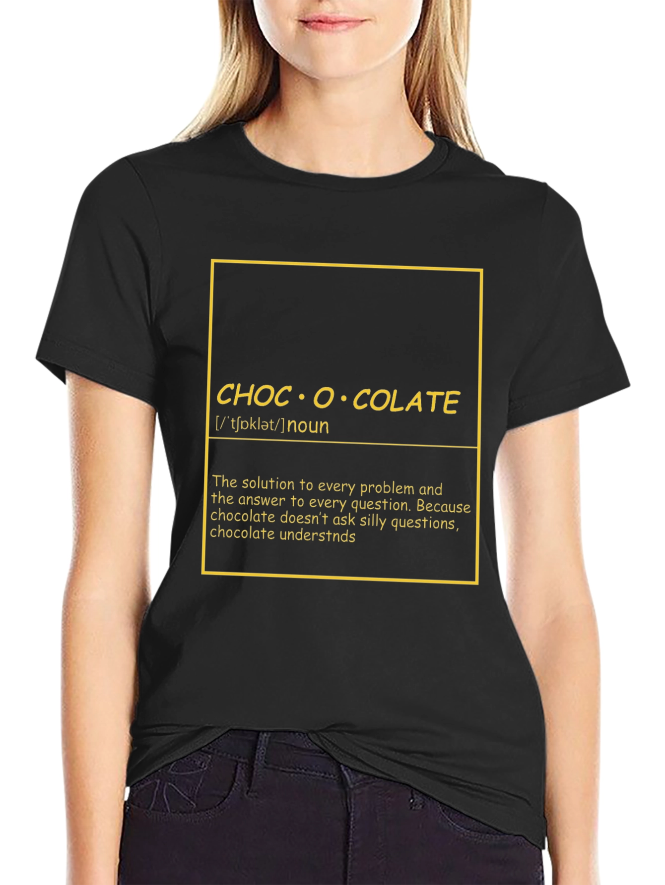 Chocolate Definition T-Shirt - Funny Foodie Tee