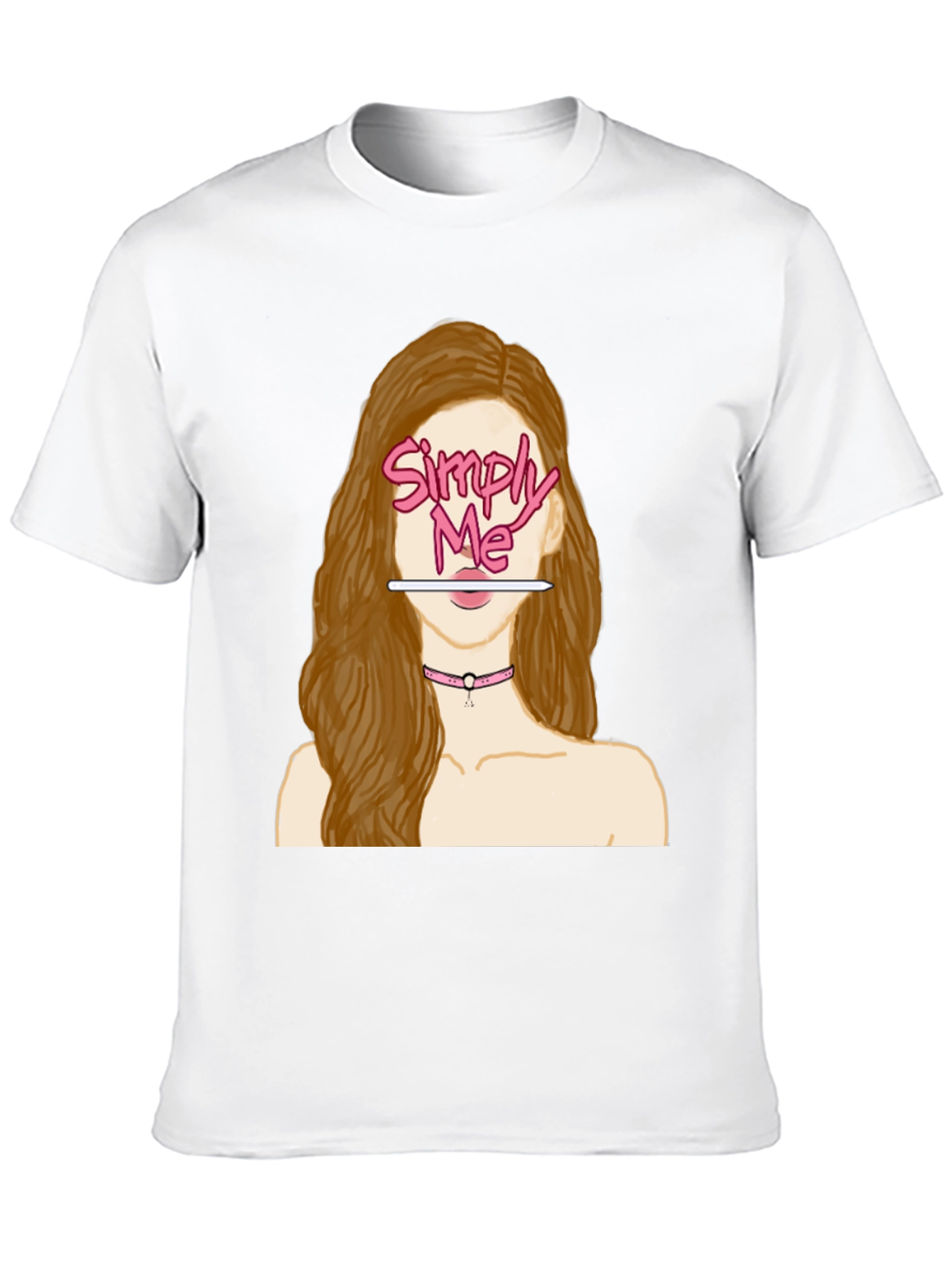Simply Me Graphic T-Shirt - Black