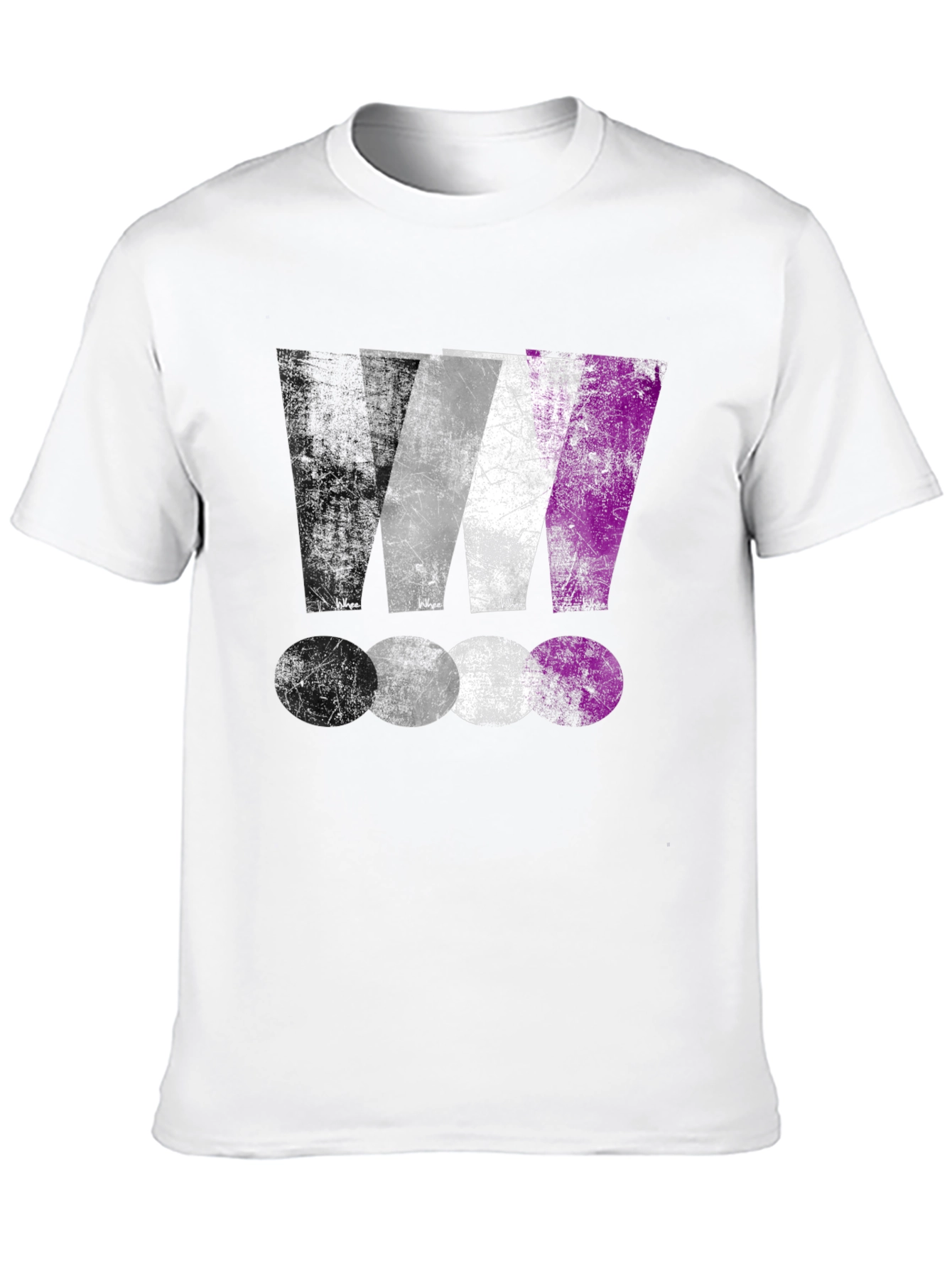 Asexual Pride Flag Graphic T-Shirt