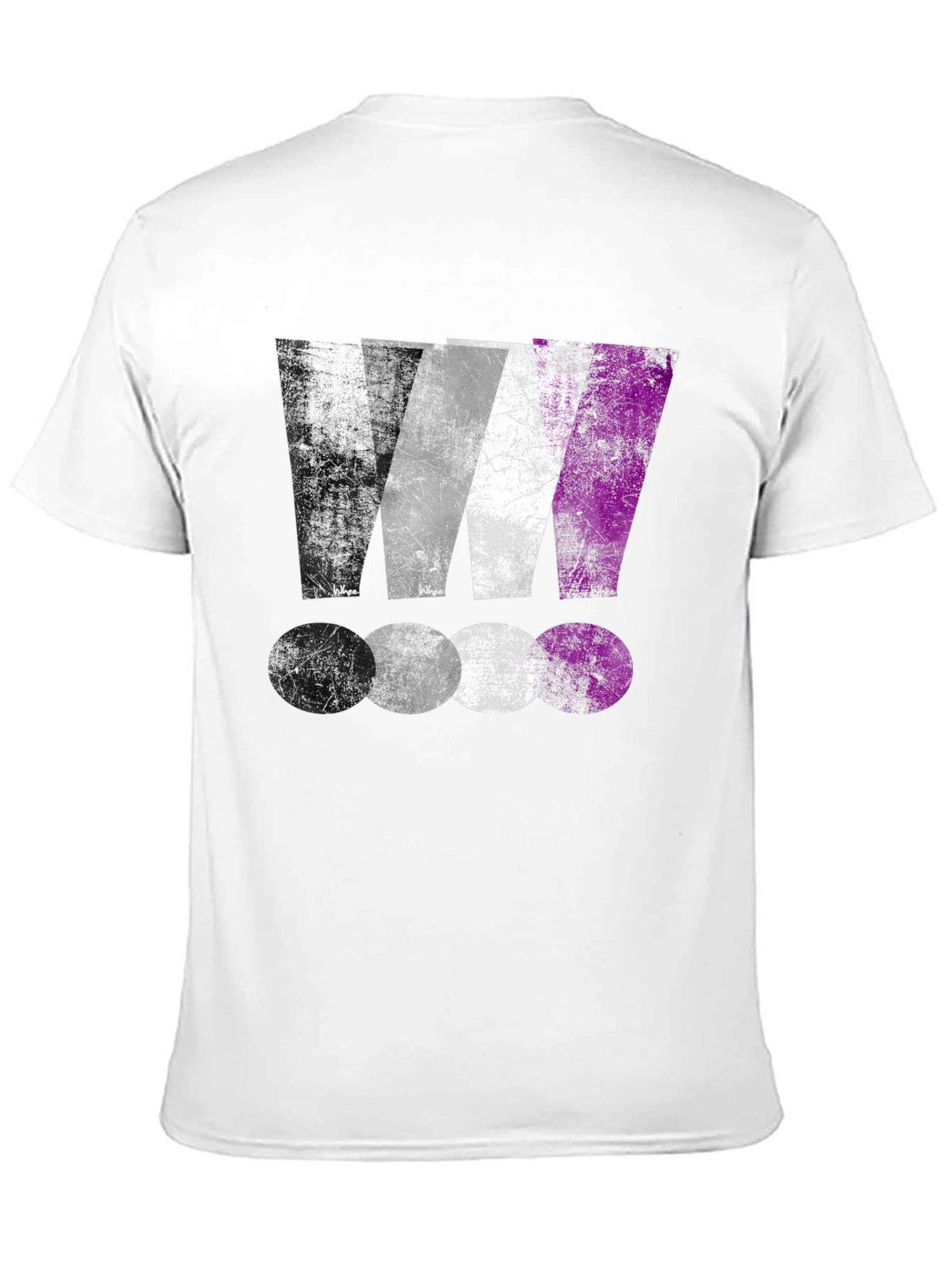 Asexual Pride Flag Graphic T-Shirt
