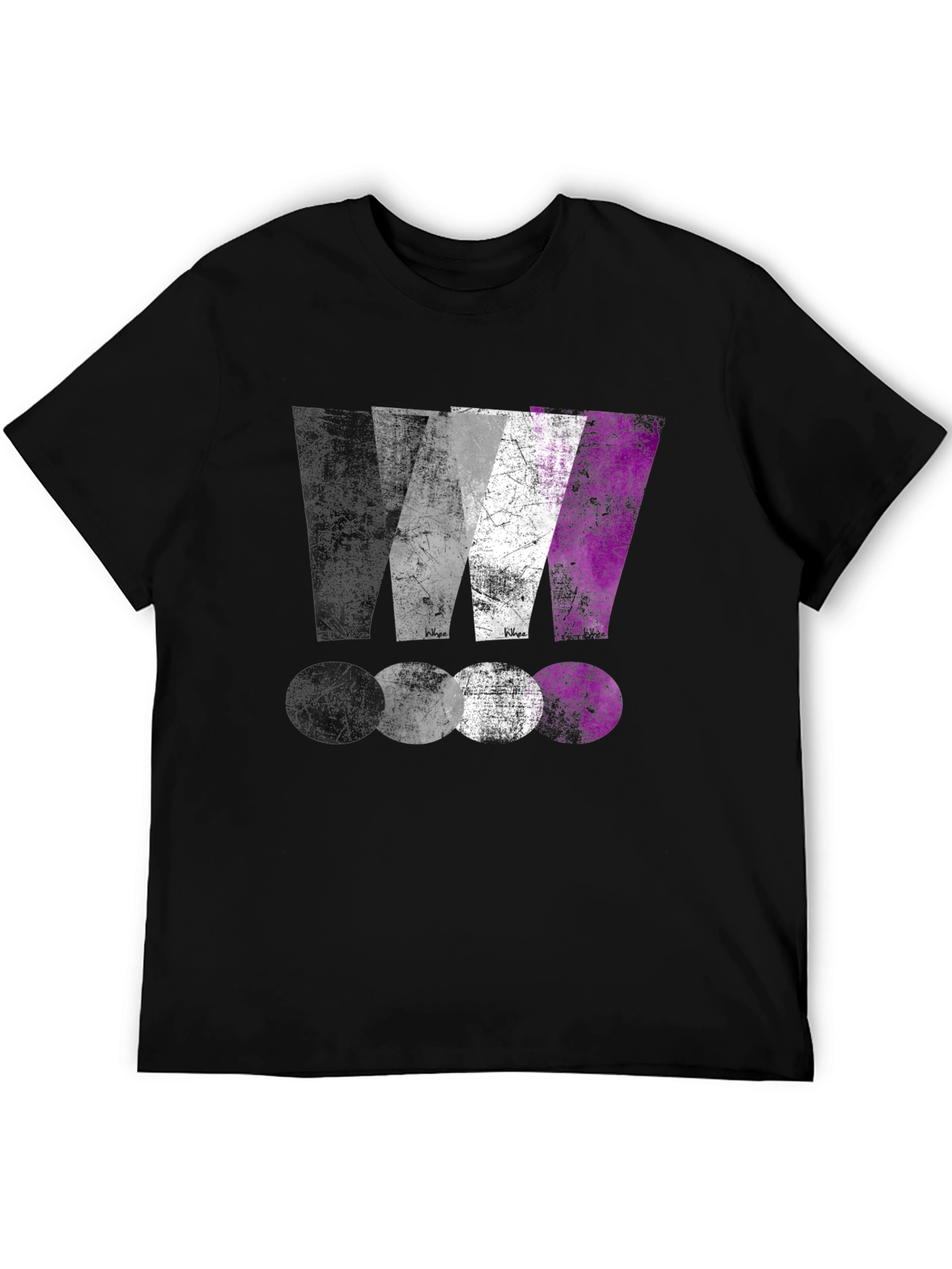 Asexual Pride Flag Graphic T-Shirt