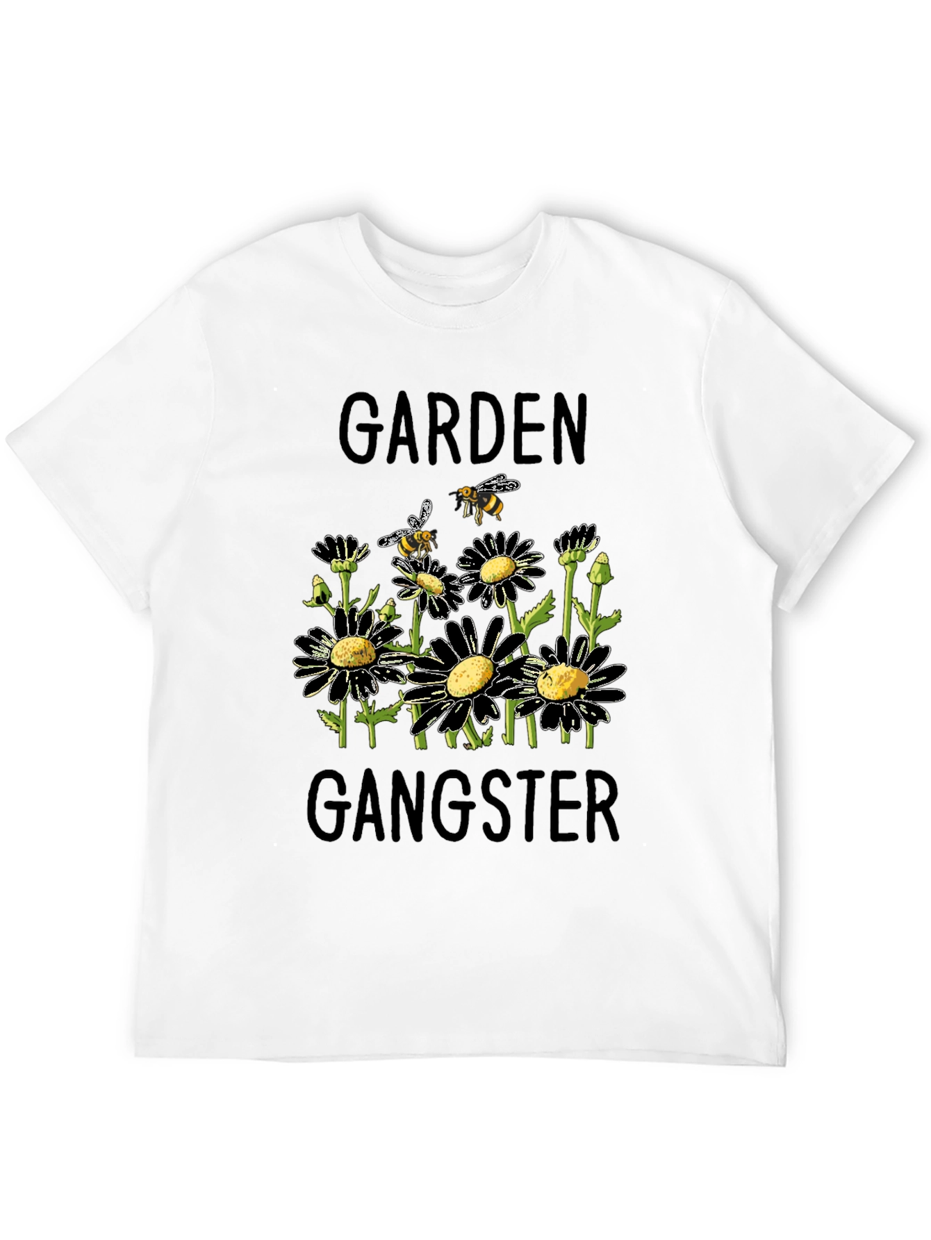 Garden Gangster Black T-Shirt