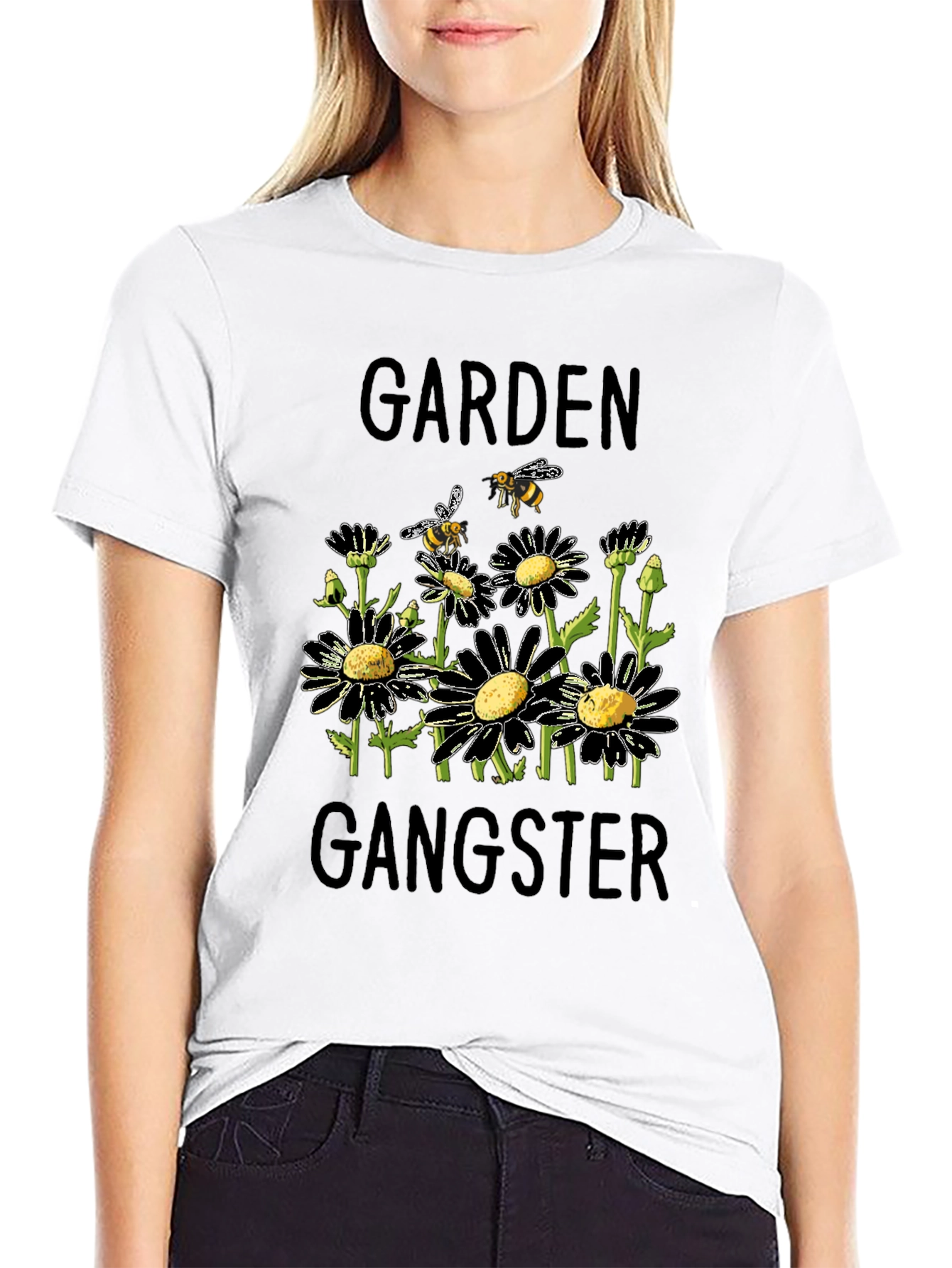 Garden Gangster Black T-Shirt