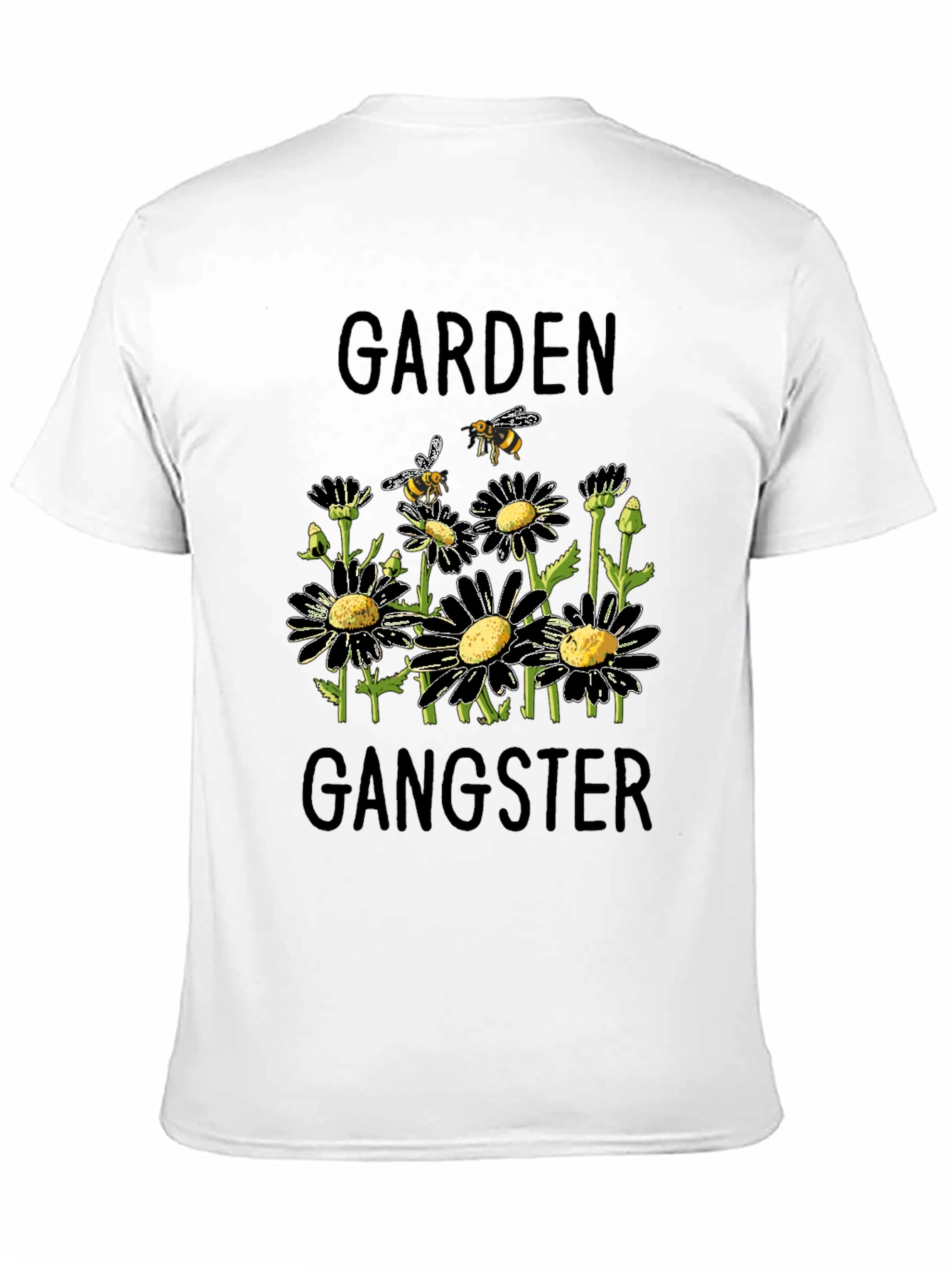Garden Gangster Black T-Shirt