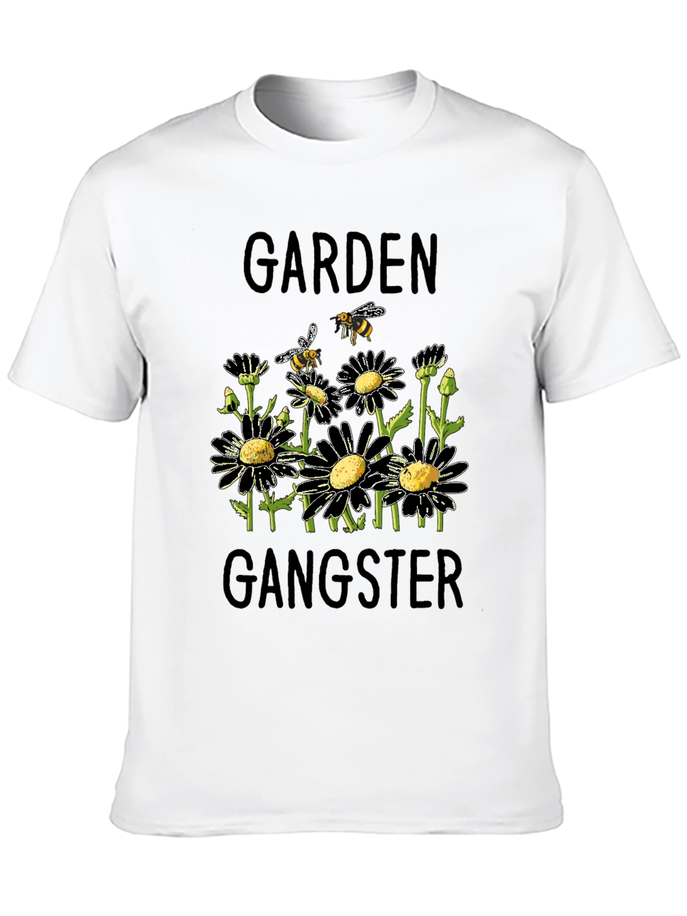 Garden Gangster Black T-Shirt
