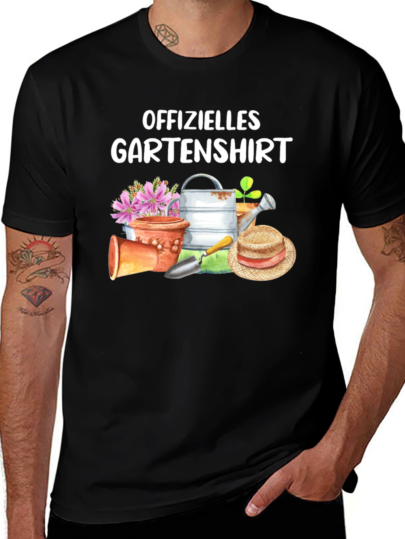 Offizielles Gartenshirt Gardening T-Shirt