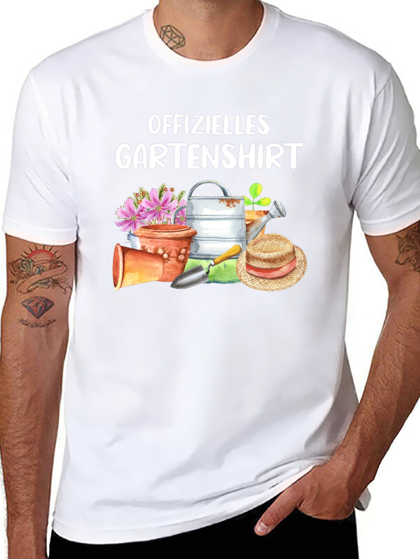 Offizielles Gartenshirt Gardening T-Shirt