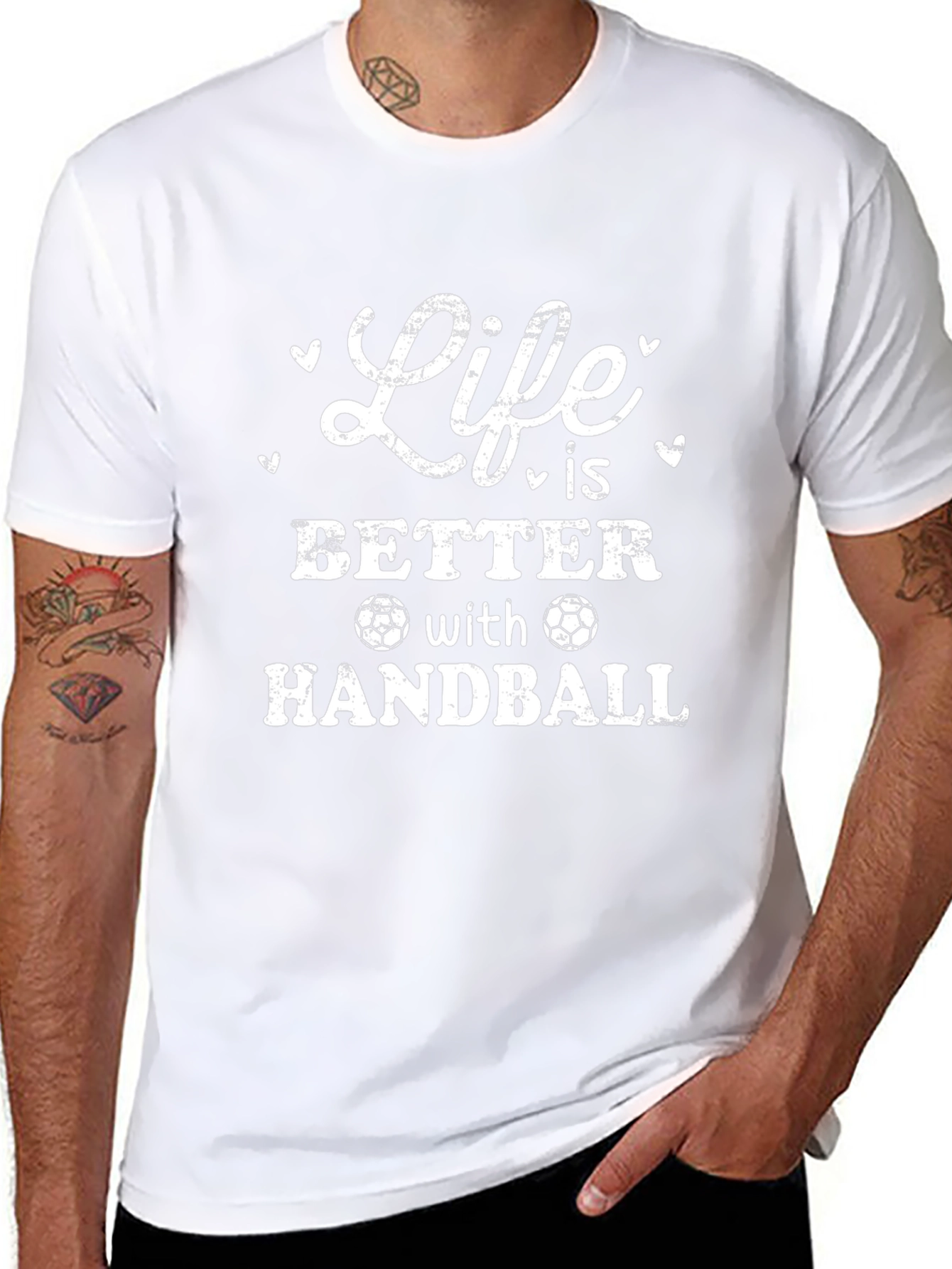 Life Is Better With Handball T-Shirt