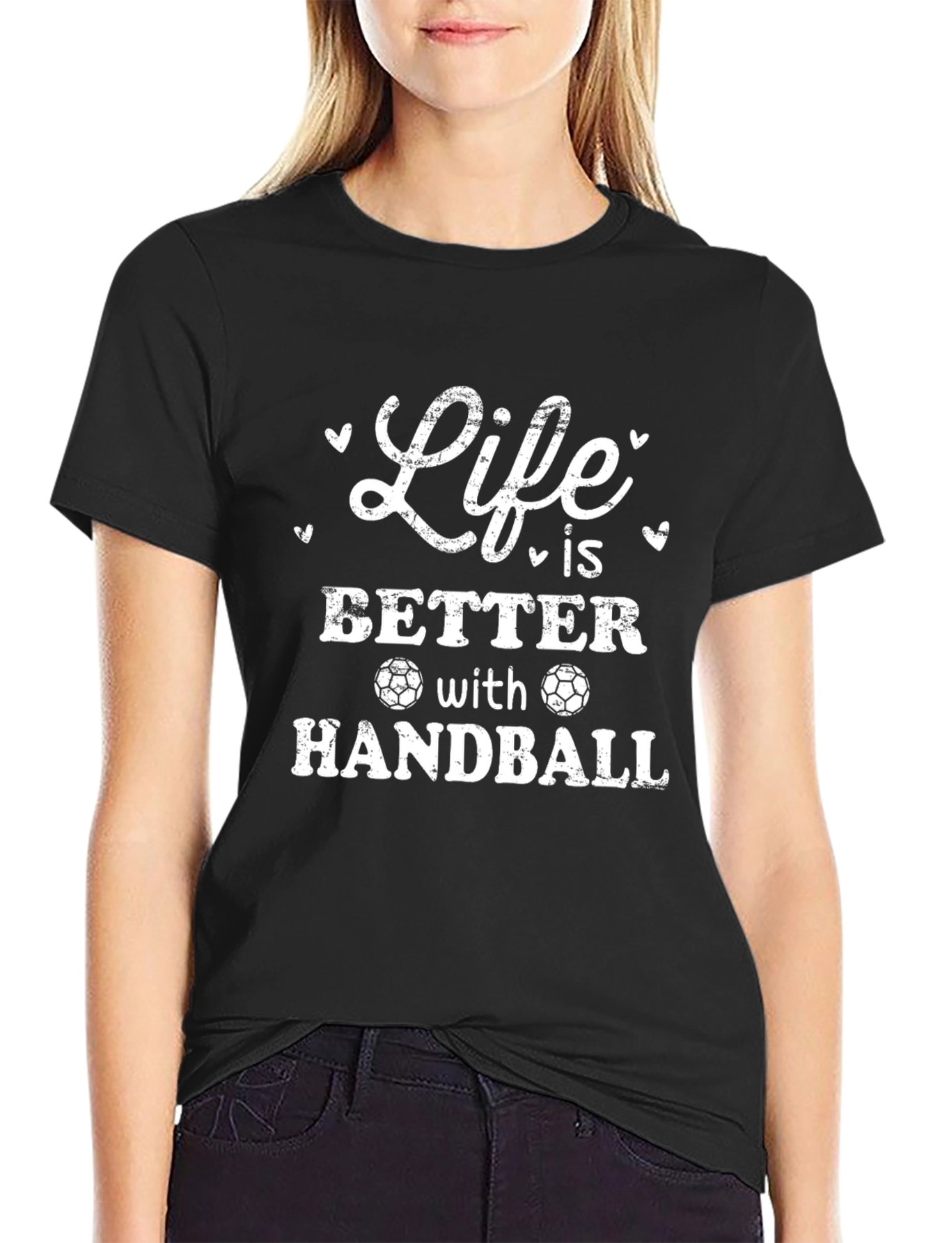 Life Is Better With Handball T-Shirt