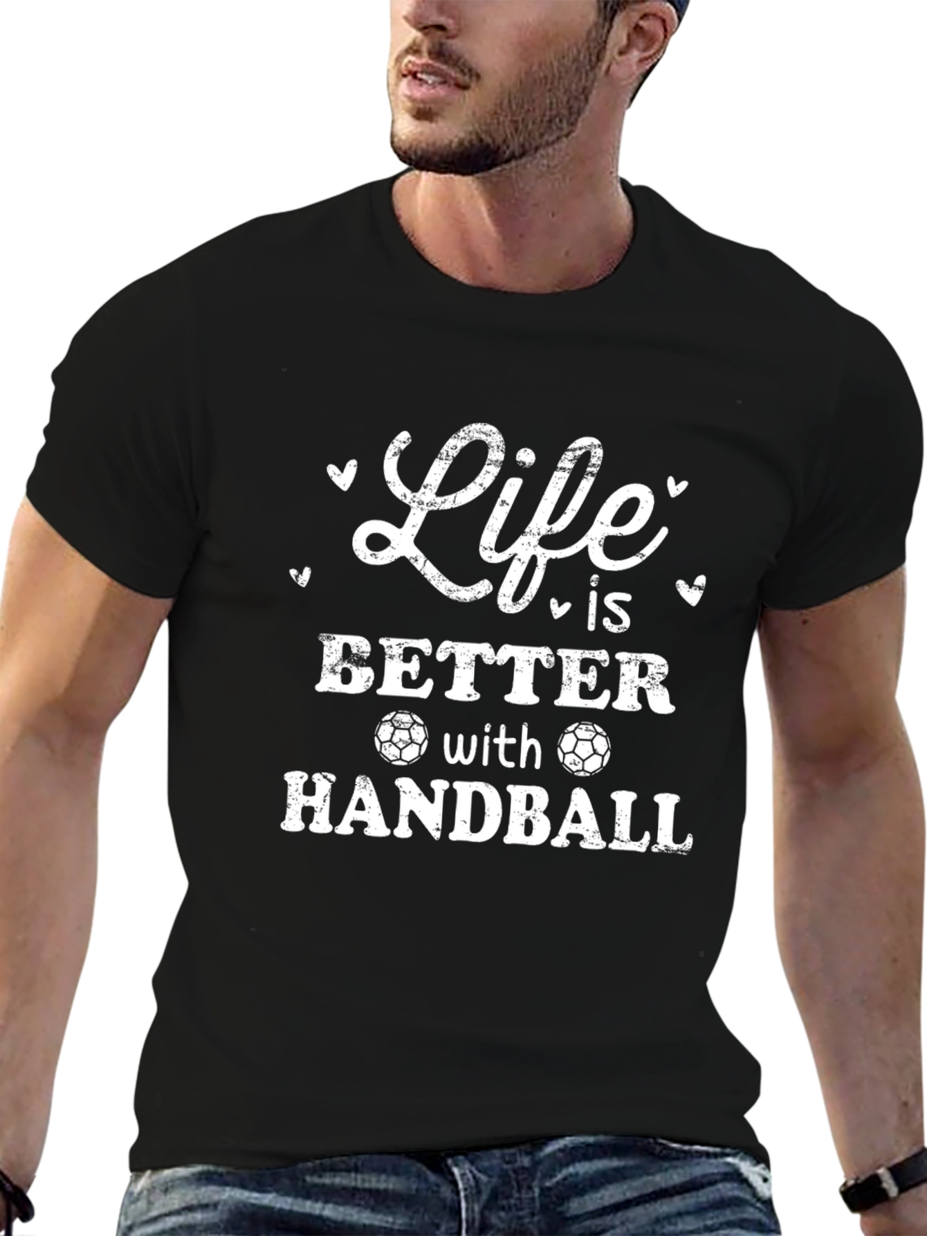 Life Is Better With Handball T-Shirt
