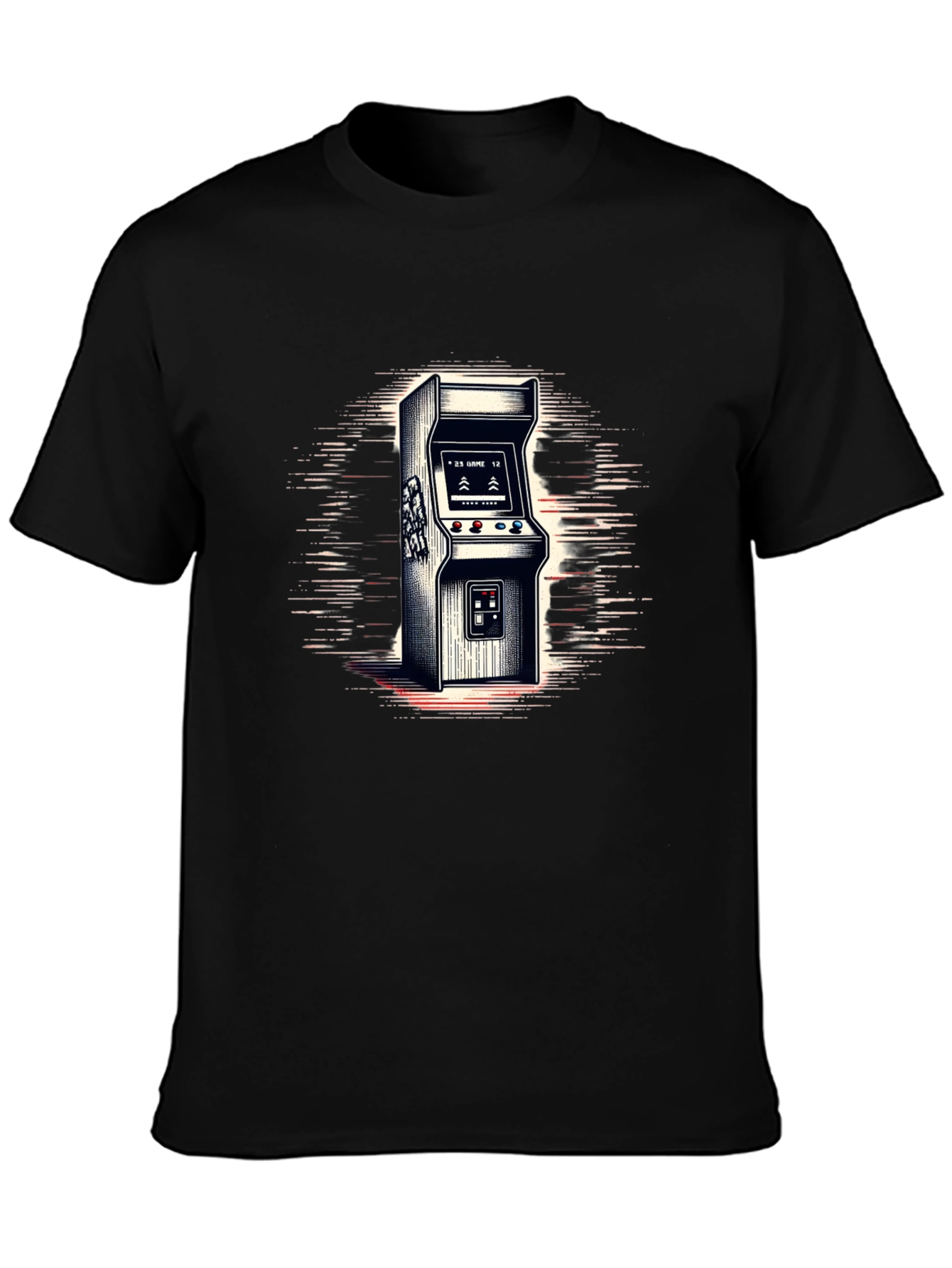 Retro Arcade Game T-Shirt - Classic Gamer Style