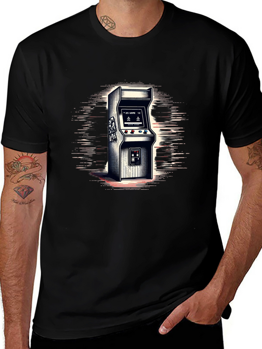 Retro Arcade Game T-Shirt - Classic Gamer Style