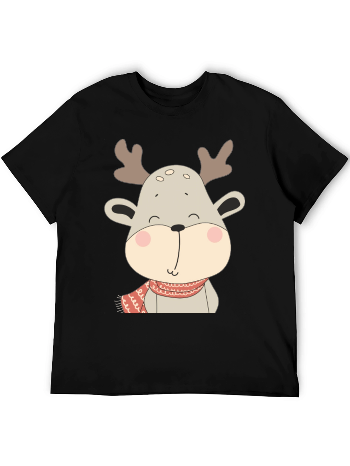 Cute Reindeer Graphic T-Shirt