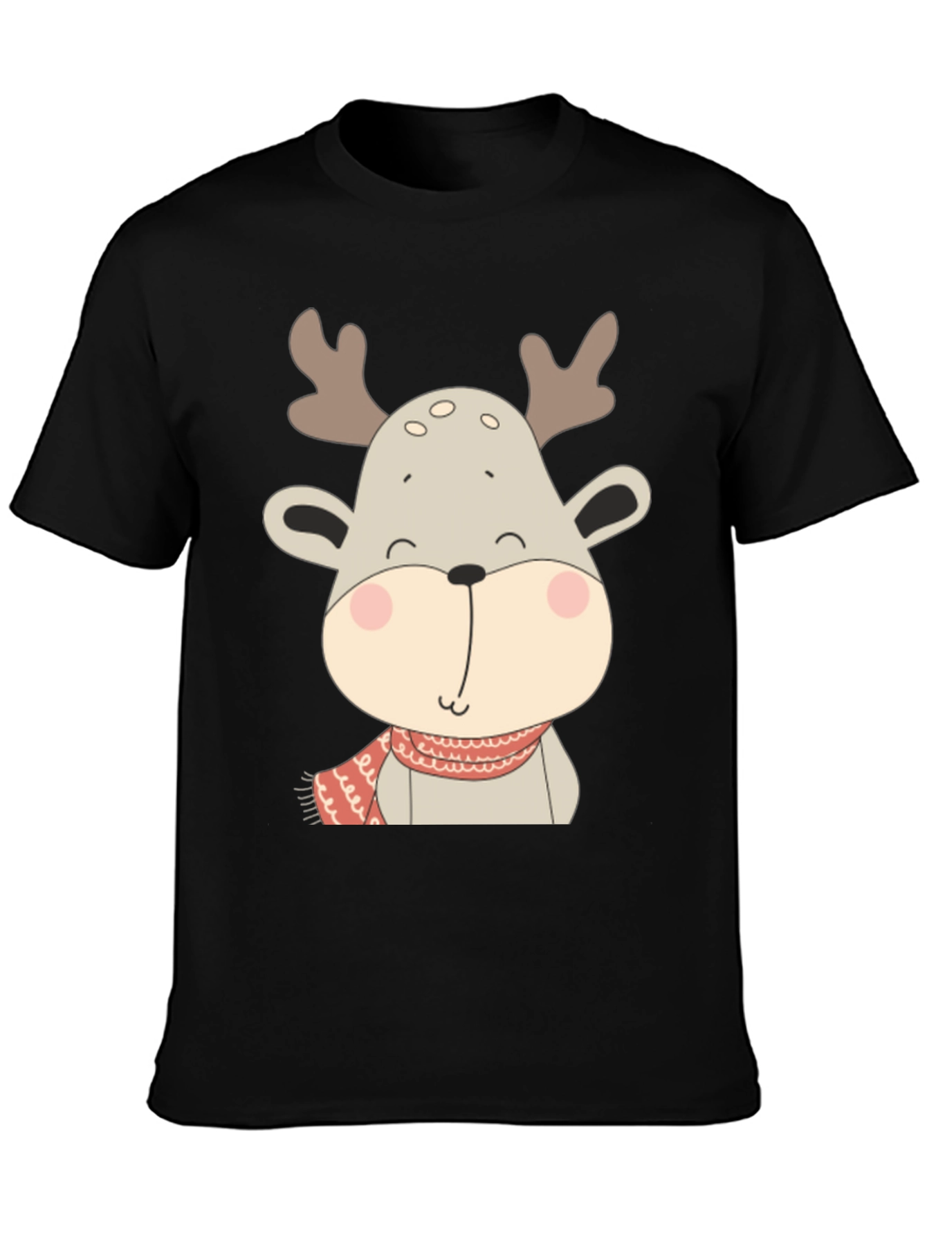 Cute Reindeer Graphic T-Shirt