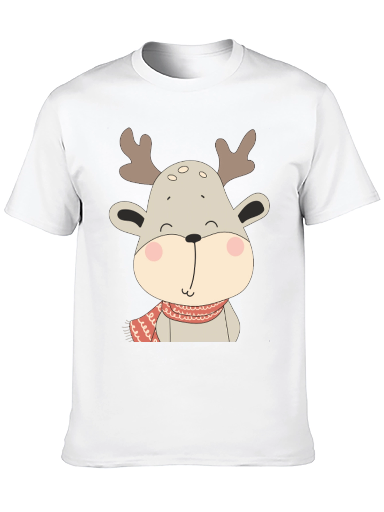Cute Reindeer Graphic T-Shirt