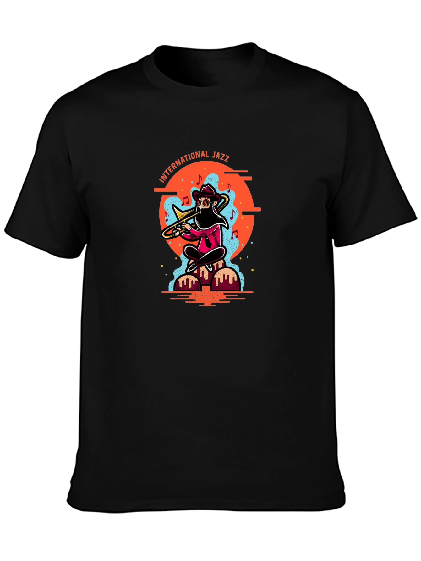 International Jazz T-Shirt - Cool Musician Graphic Tee