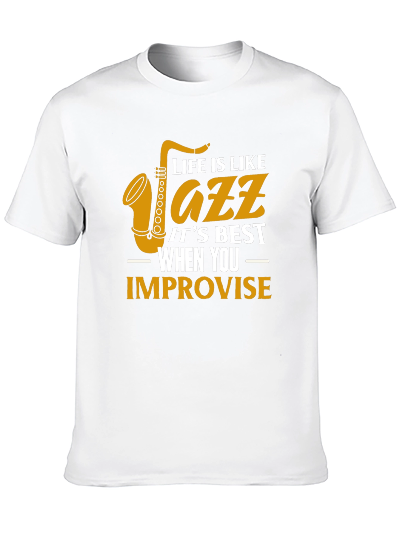 Life is Like Jazz Graphic T-Shirt