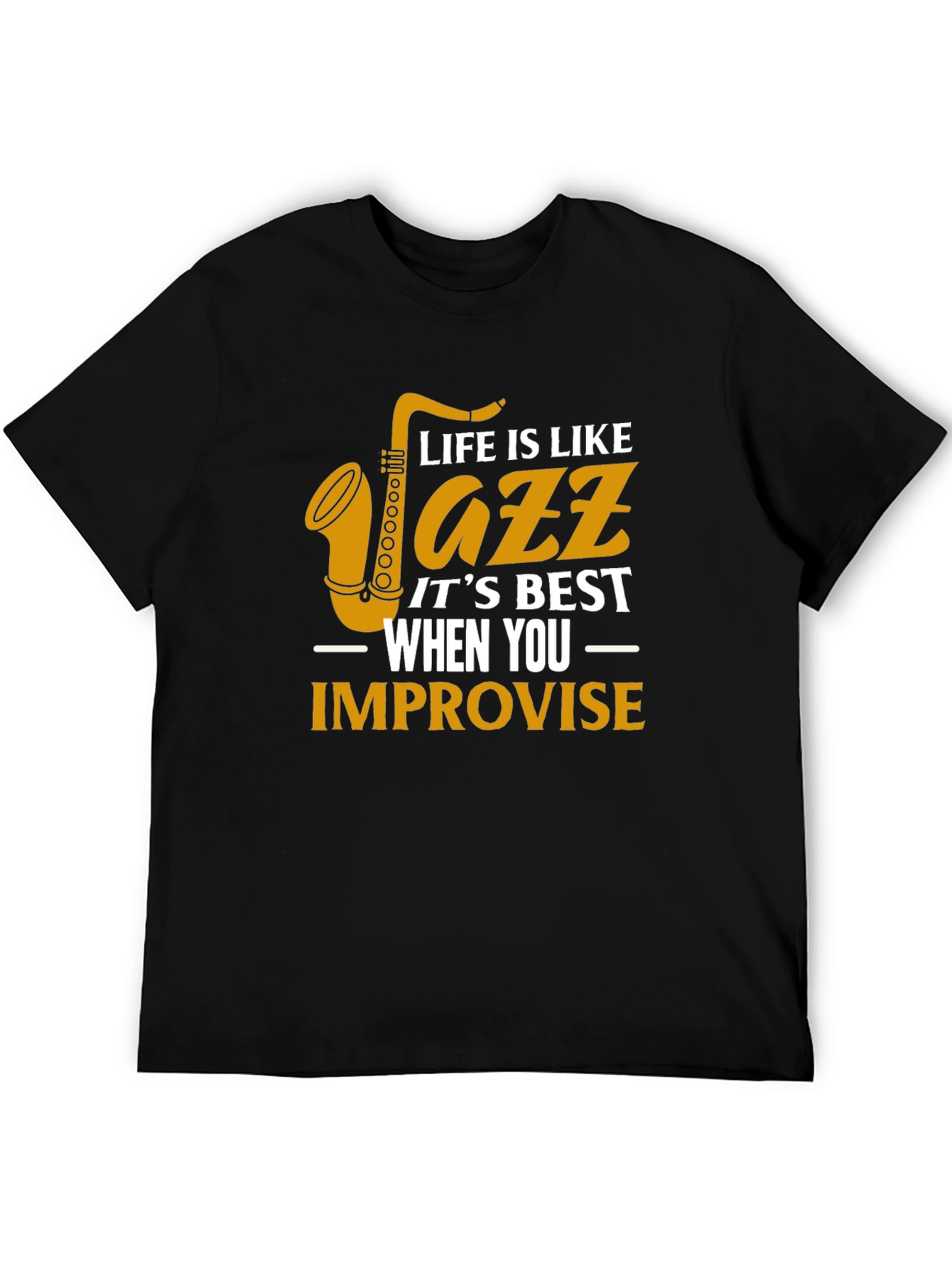 Life is Like Jazz Graphic T-Shirt