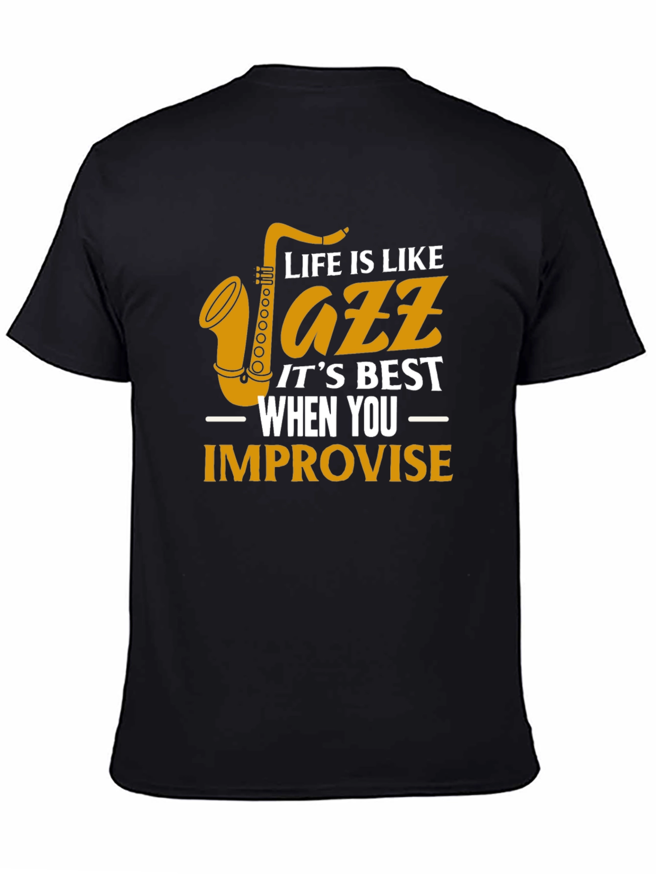 Life is Like Jazz Graphic T-Shirt